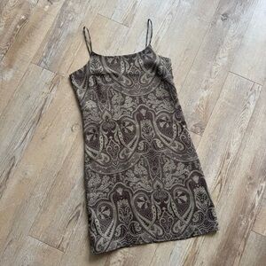 Vintage Old Navy Paisley Slip Dress